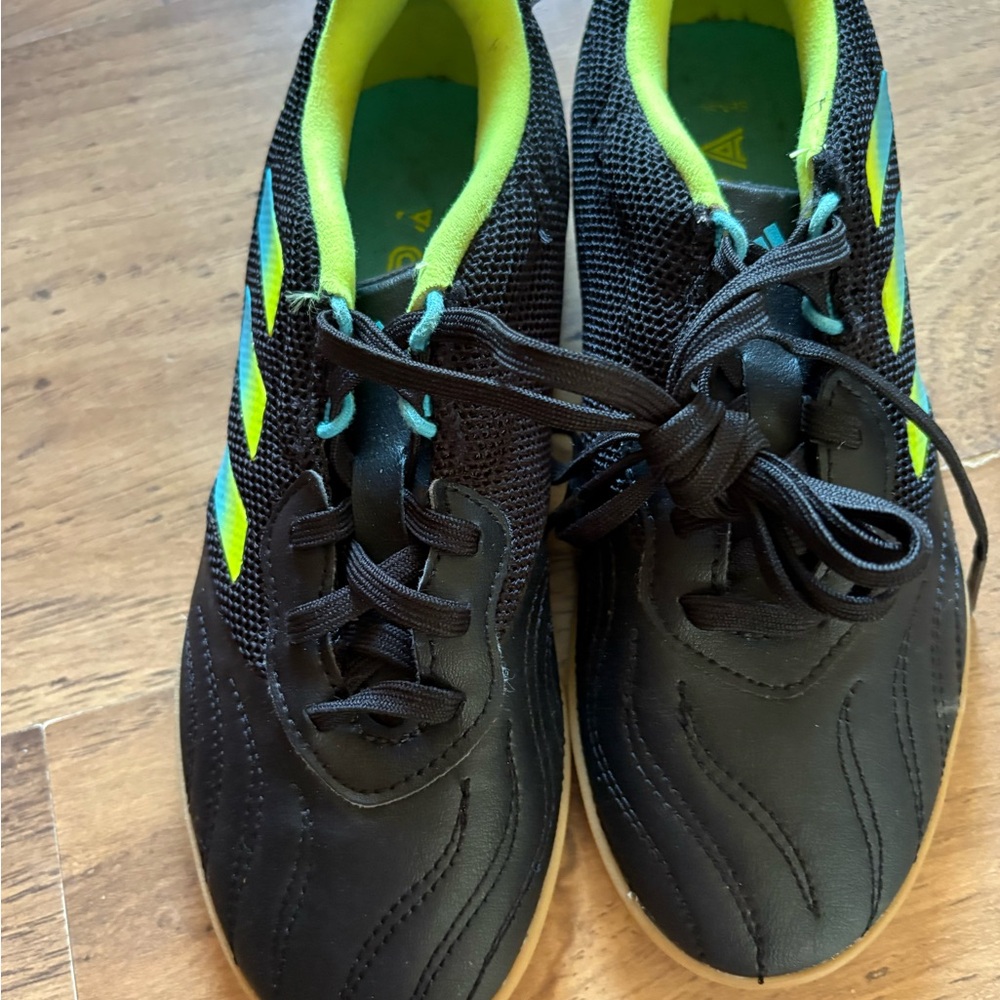 Copa Kids Black and Yellow Sneakers